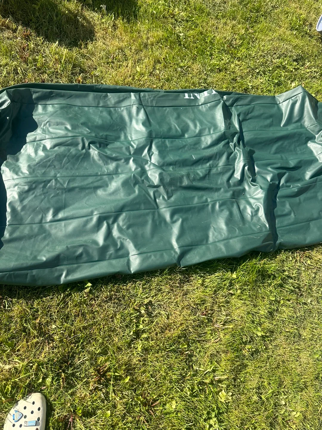 Intex Inflatable air matress- Green thumbnail