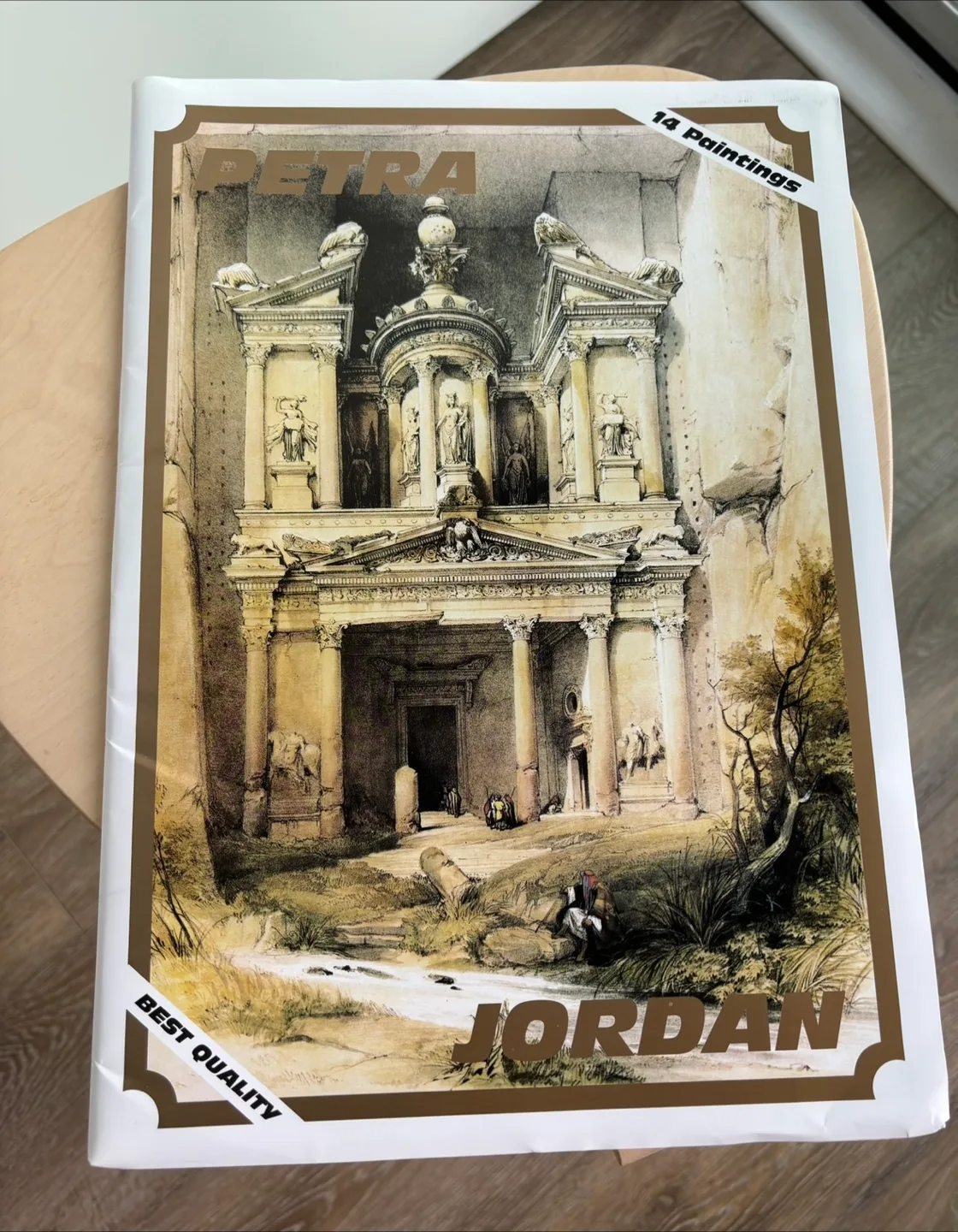 David Roberts Lithographs of Petra 14 Paintings image indicator(2)