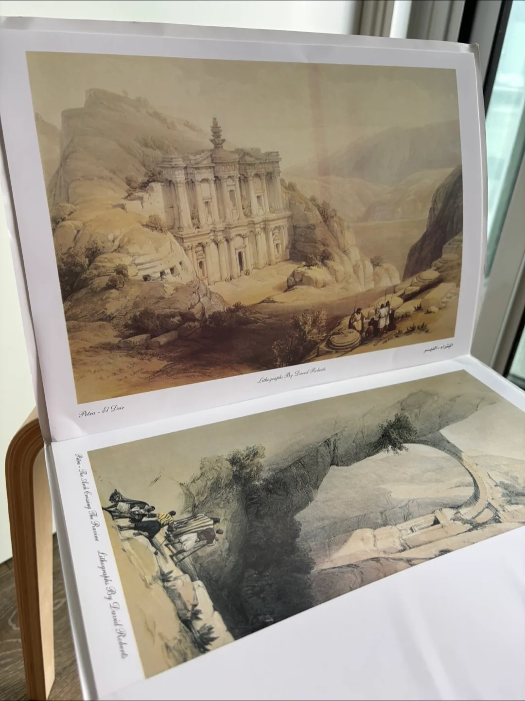 David Roberts Lithographs of Petra 14 Paintings image indicator(6)