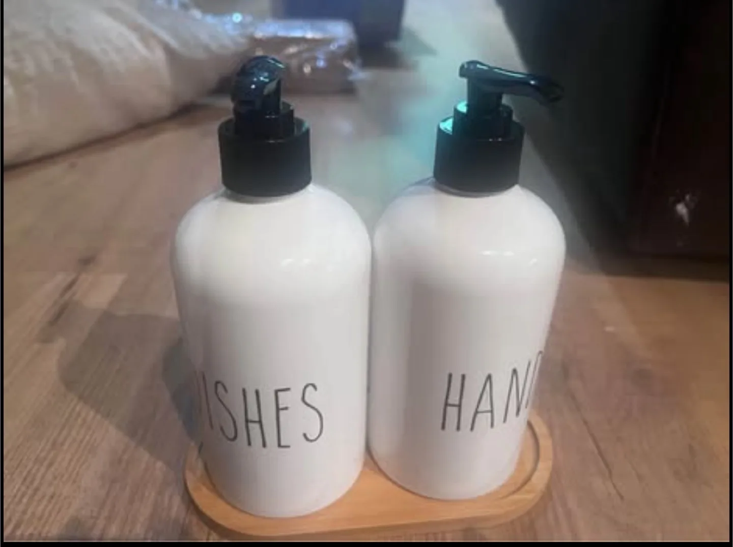 Rae Dunn Hand & Dishes Soap Dispenser Set image indicator(2)