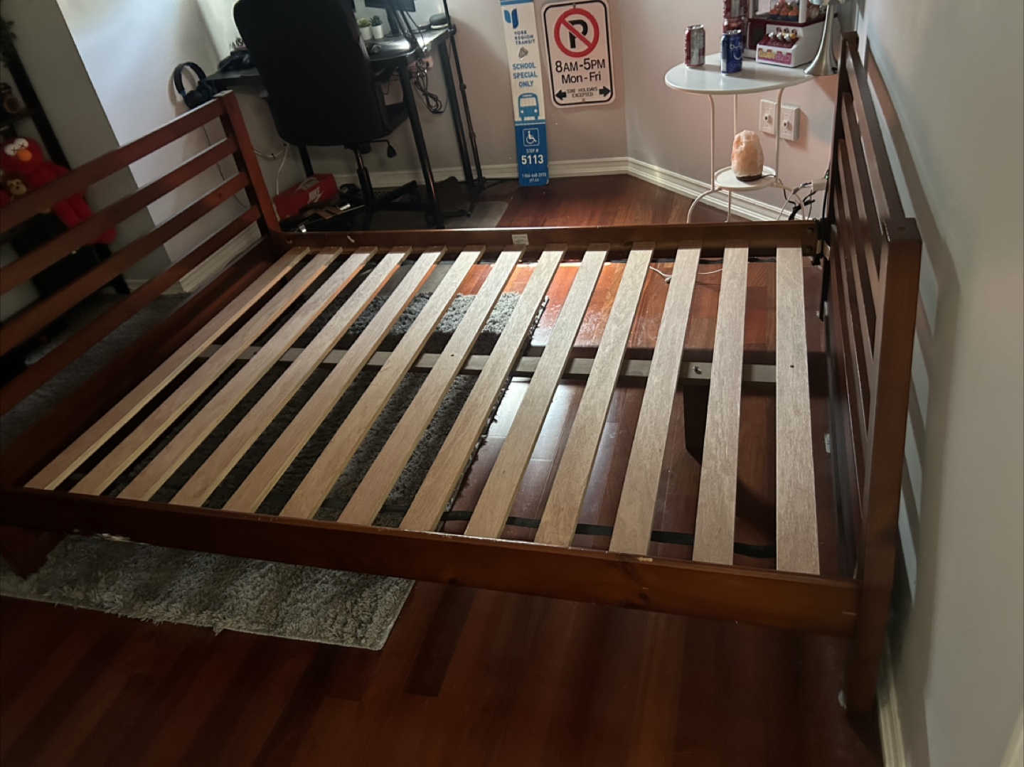 Wooden Bed Frame - Brown