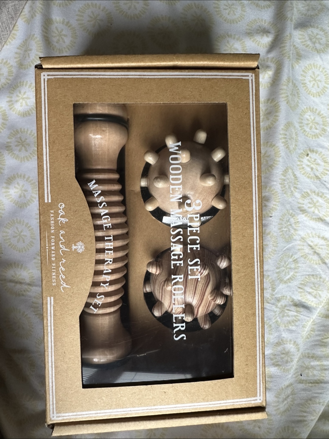 Oak and Reed Massage Therapy Set - New in Box!