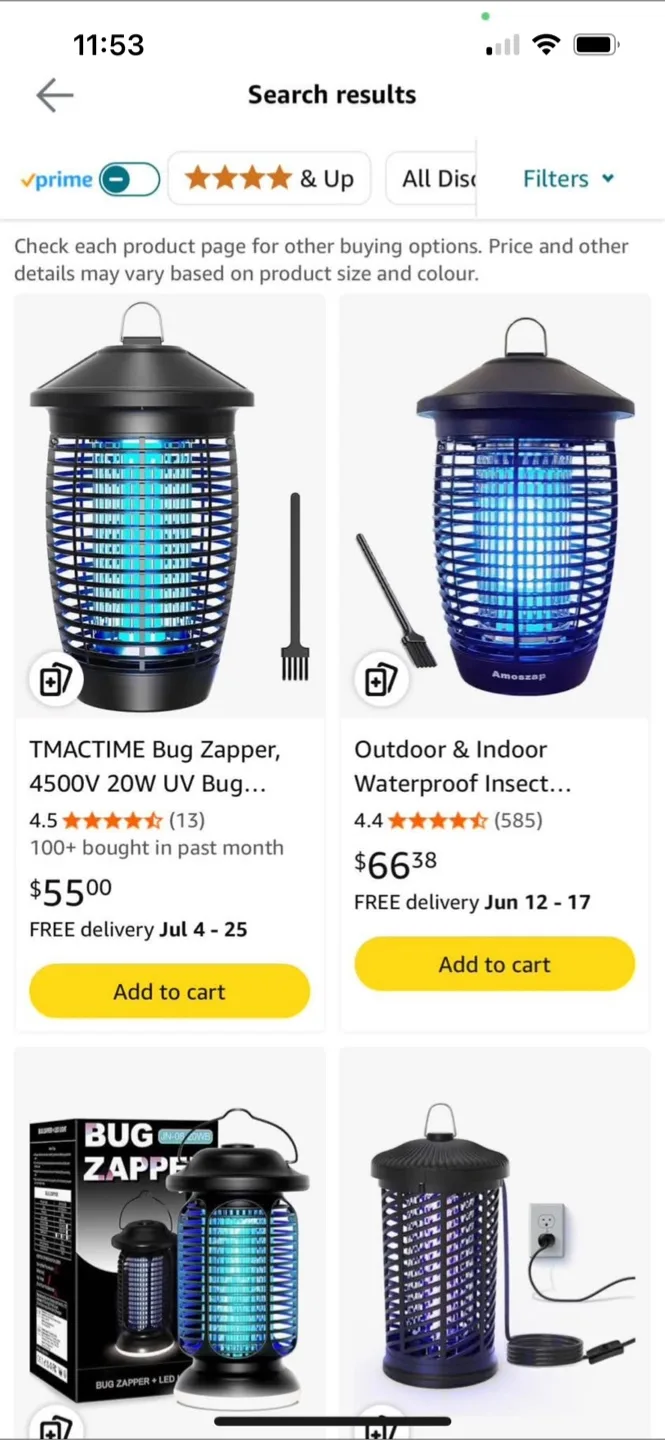 Patine Electric Bug Zapper - Portable Design thumbnail