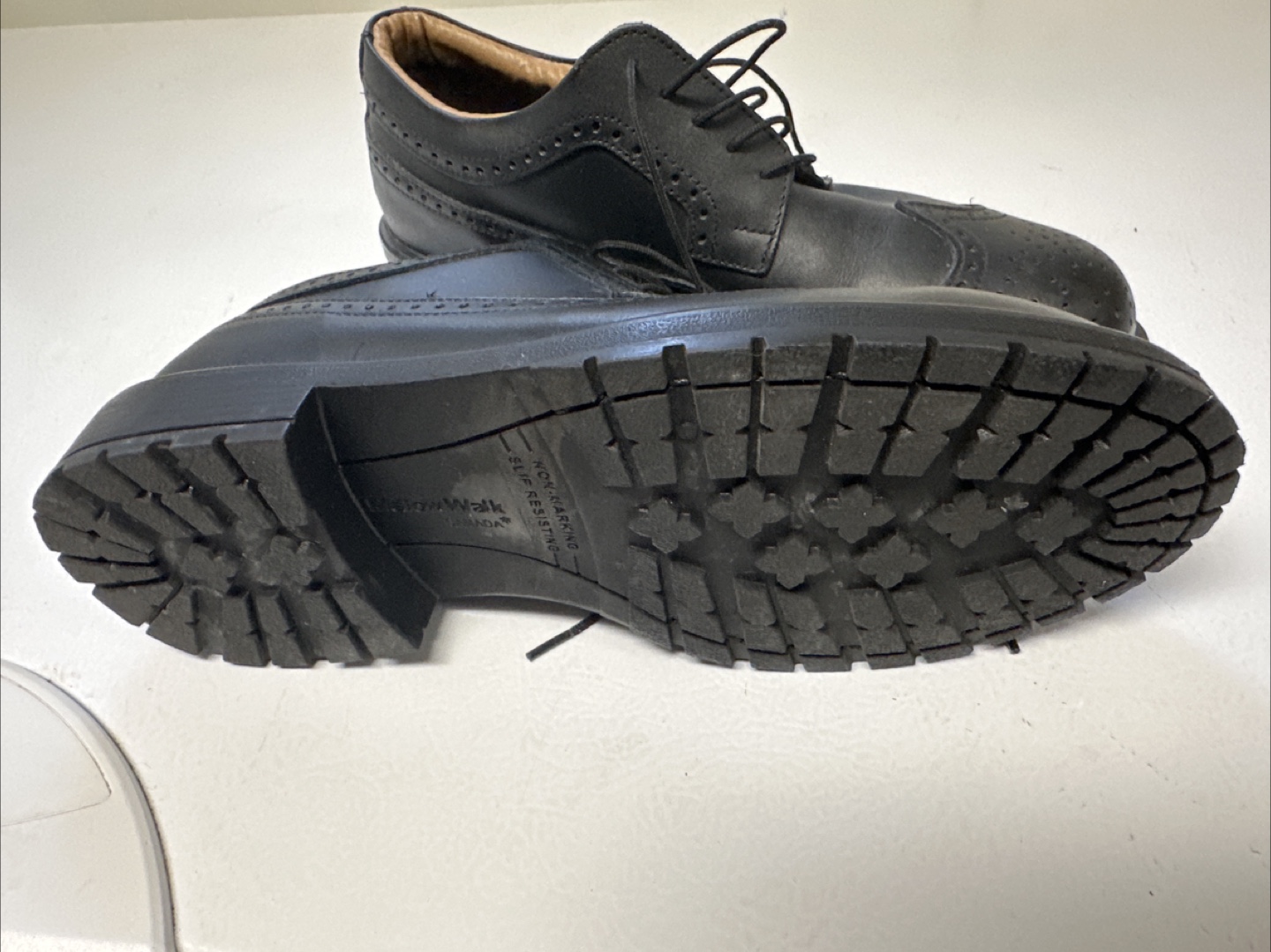 Mellow Walk Leather Dress Shoes safety - Size 8.5 - photo 2