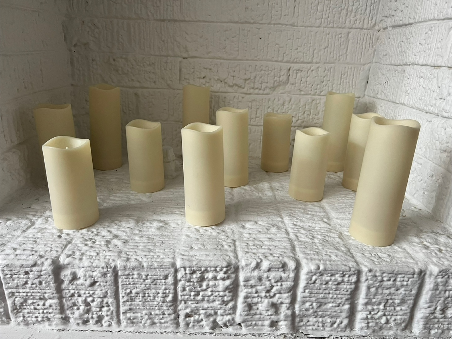 Set of 12 Flameless Candles with Remote - photo 2