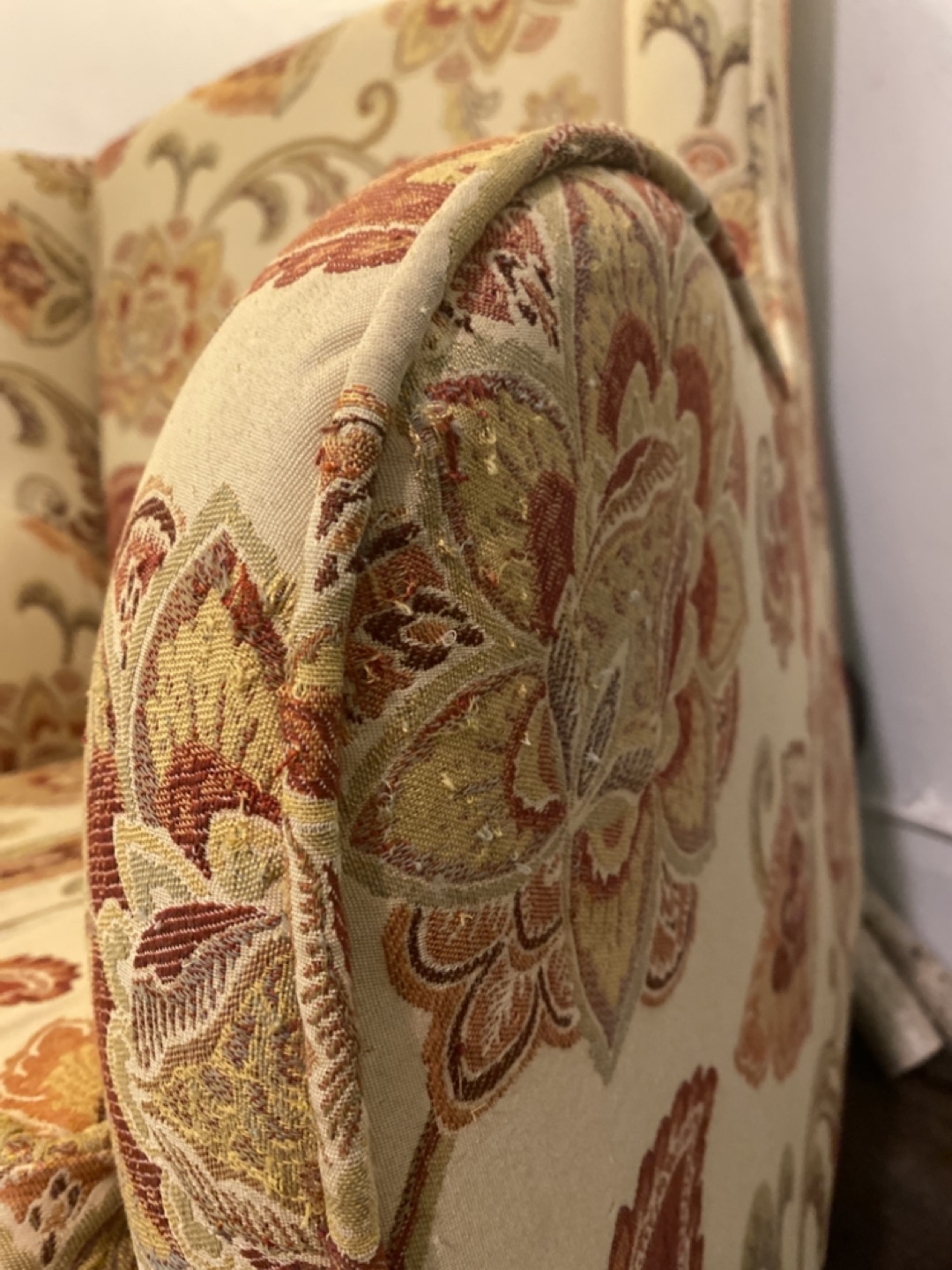 Floral Wingback Armchair - photo 2