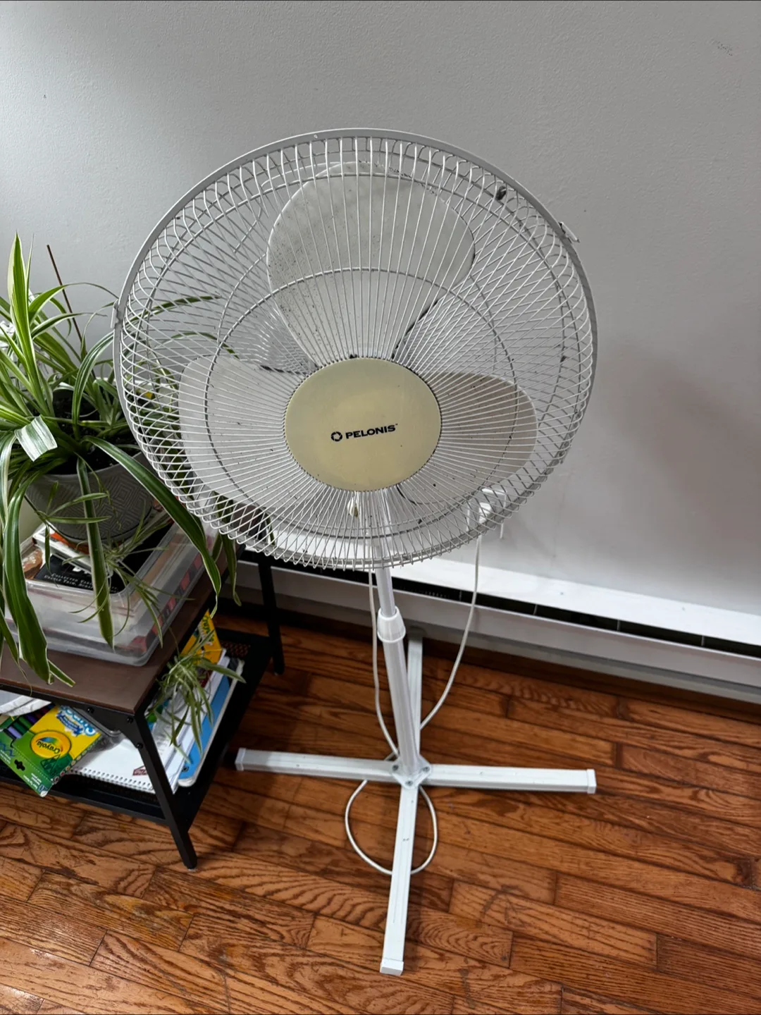 Pelonis Stand Fan - White thumbnail