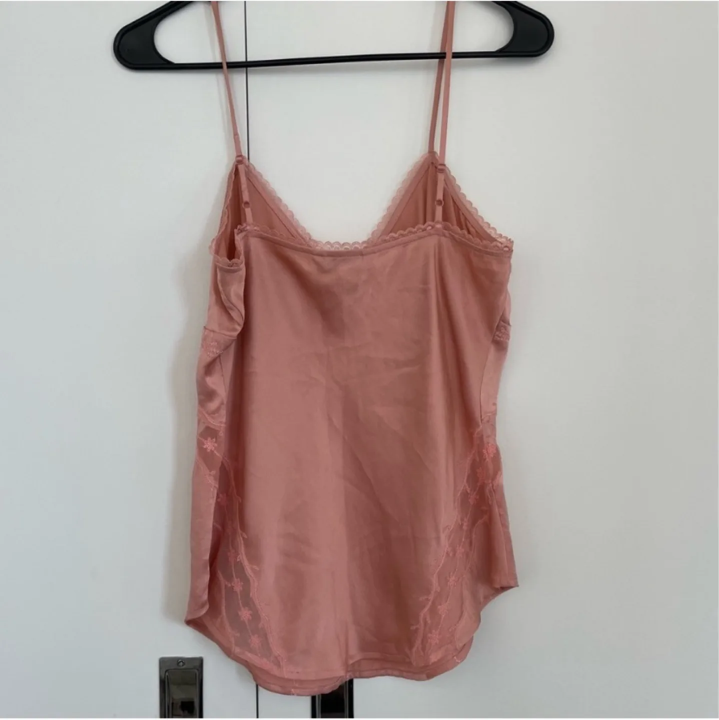 Guess Jeans Pink Slip Cami Top Size Medium image indicator(6)