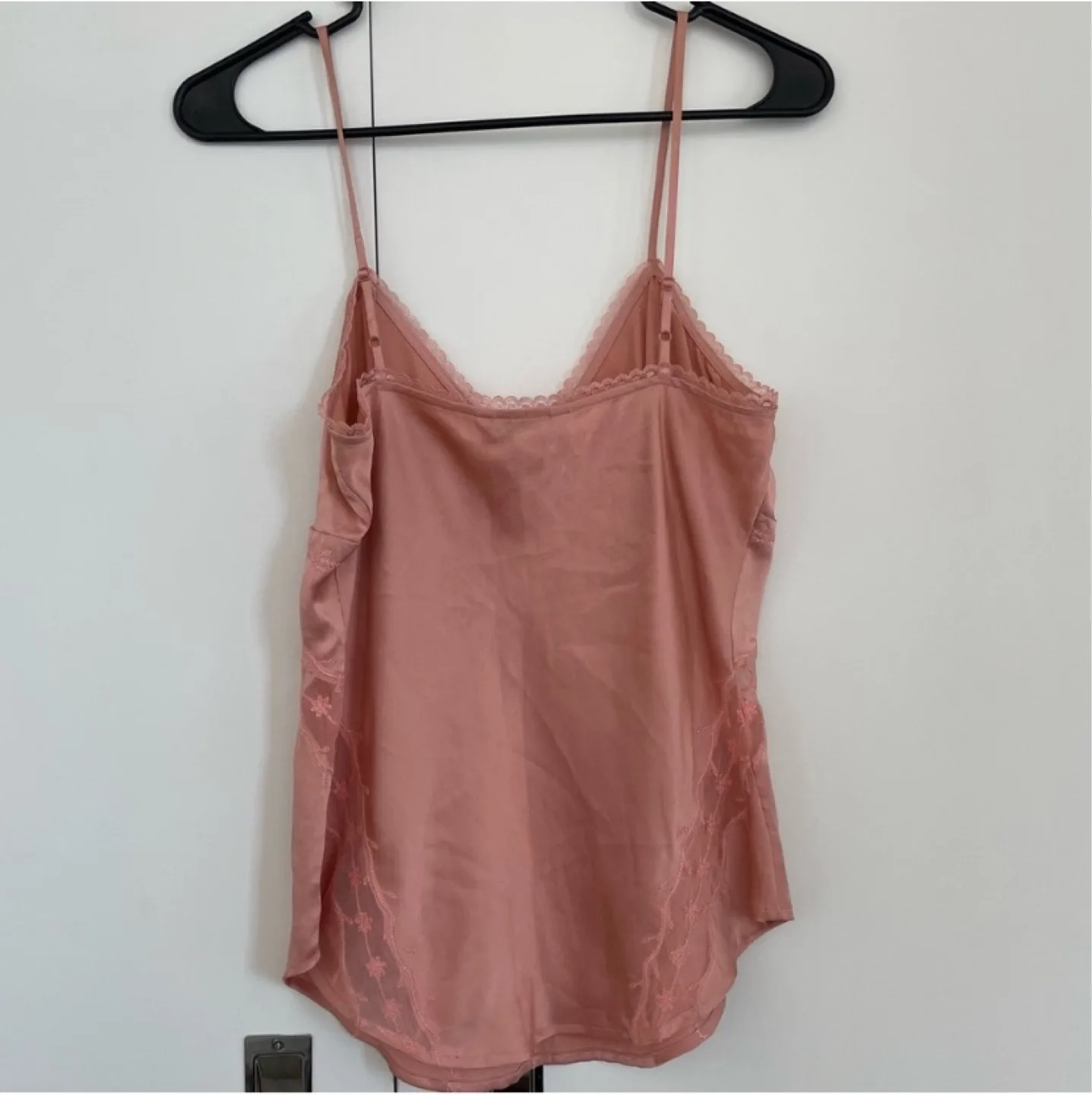 Guess Jeans Pink Slip Cami Top Size Medium image indicator(7)