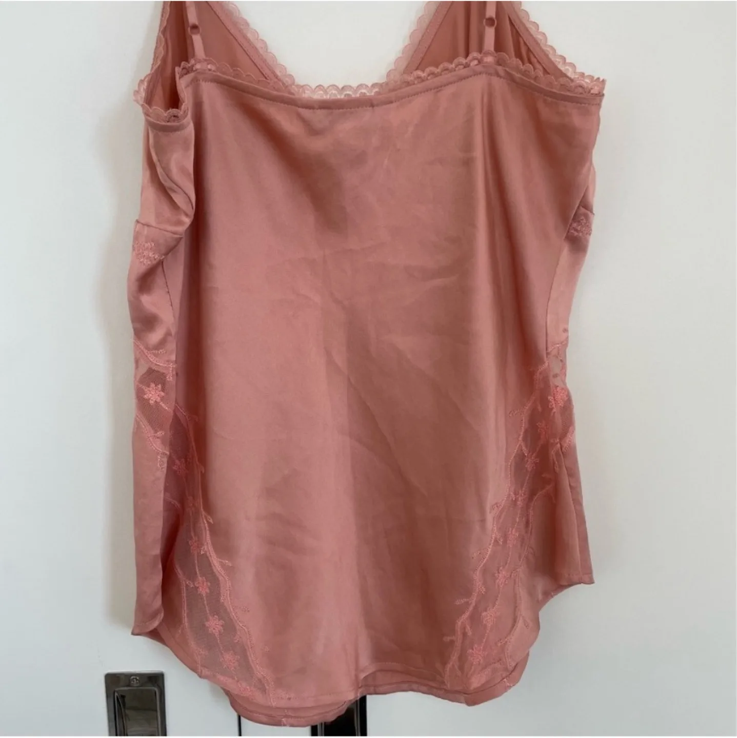 Guess Jeans Pink Slip Cami Top Size Medium image indicator(8)