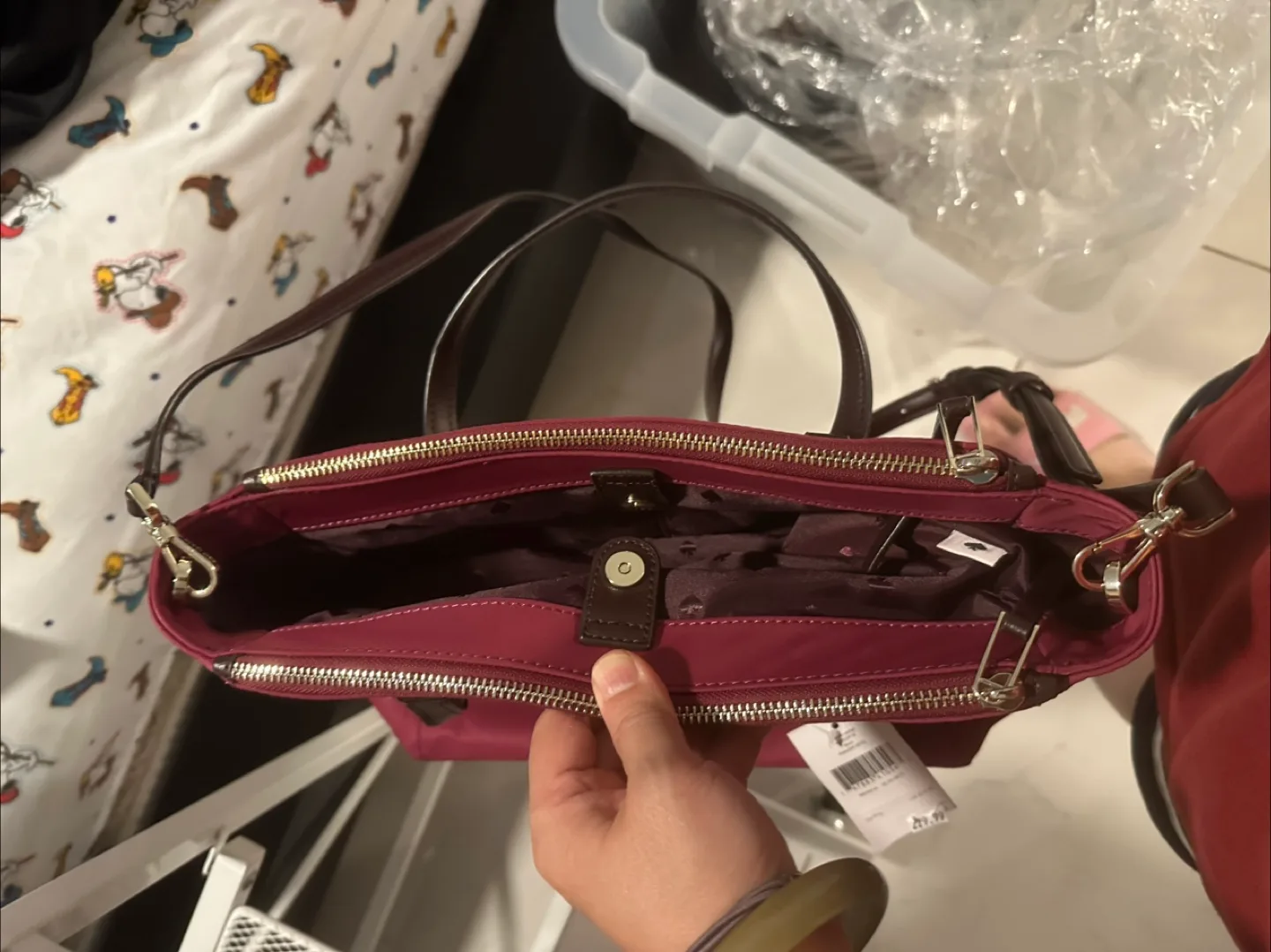 Kate Spade Medium Satchel Rhubarb image indicator(3)