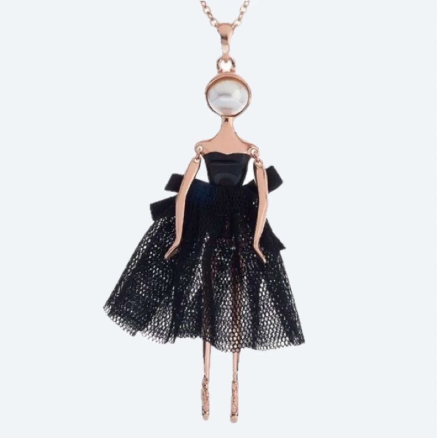 Ted Baker Claraa Ballerina pendant necklace thumbnail