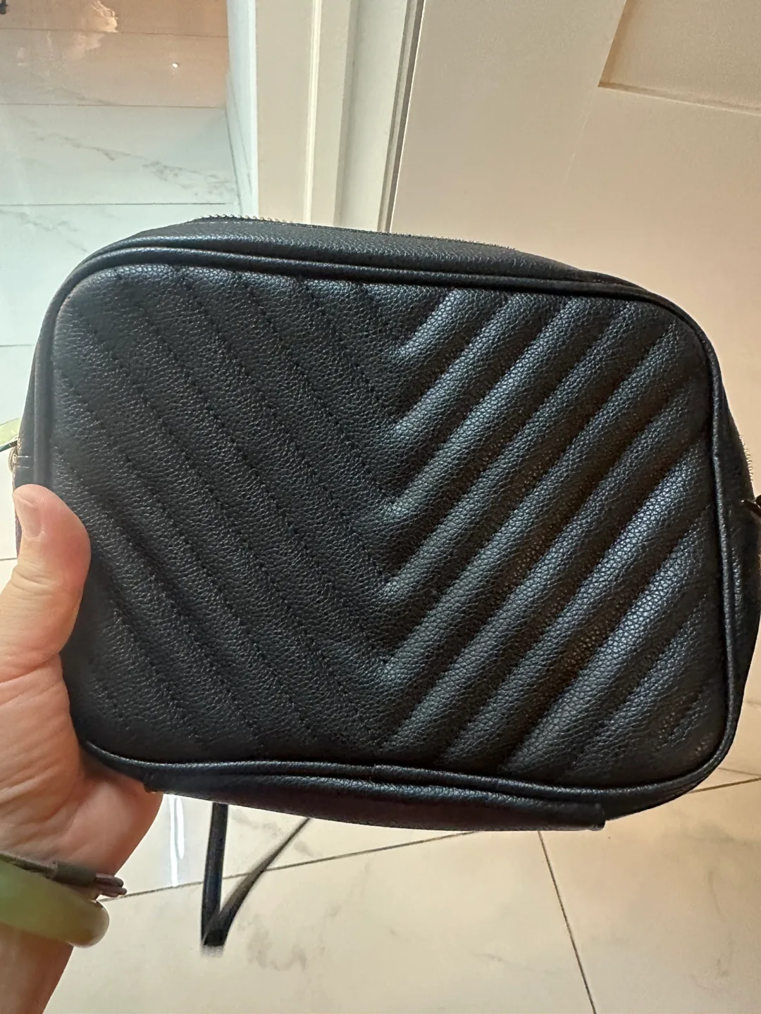 Victoria's Secret Black Crossbody Bag image indicator(2)