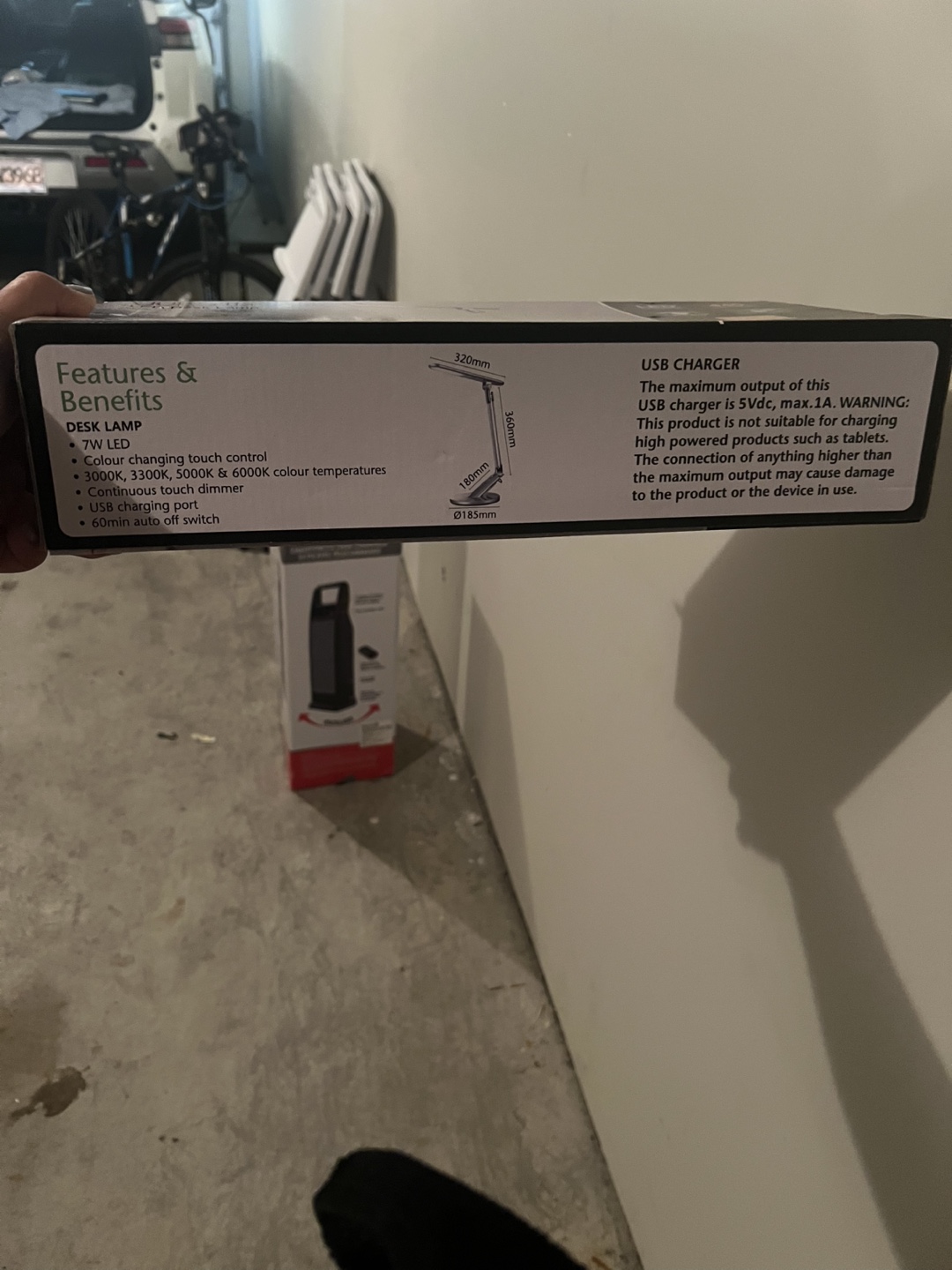 New LED Desk Lamp, Colour Changing - photo 2