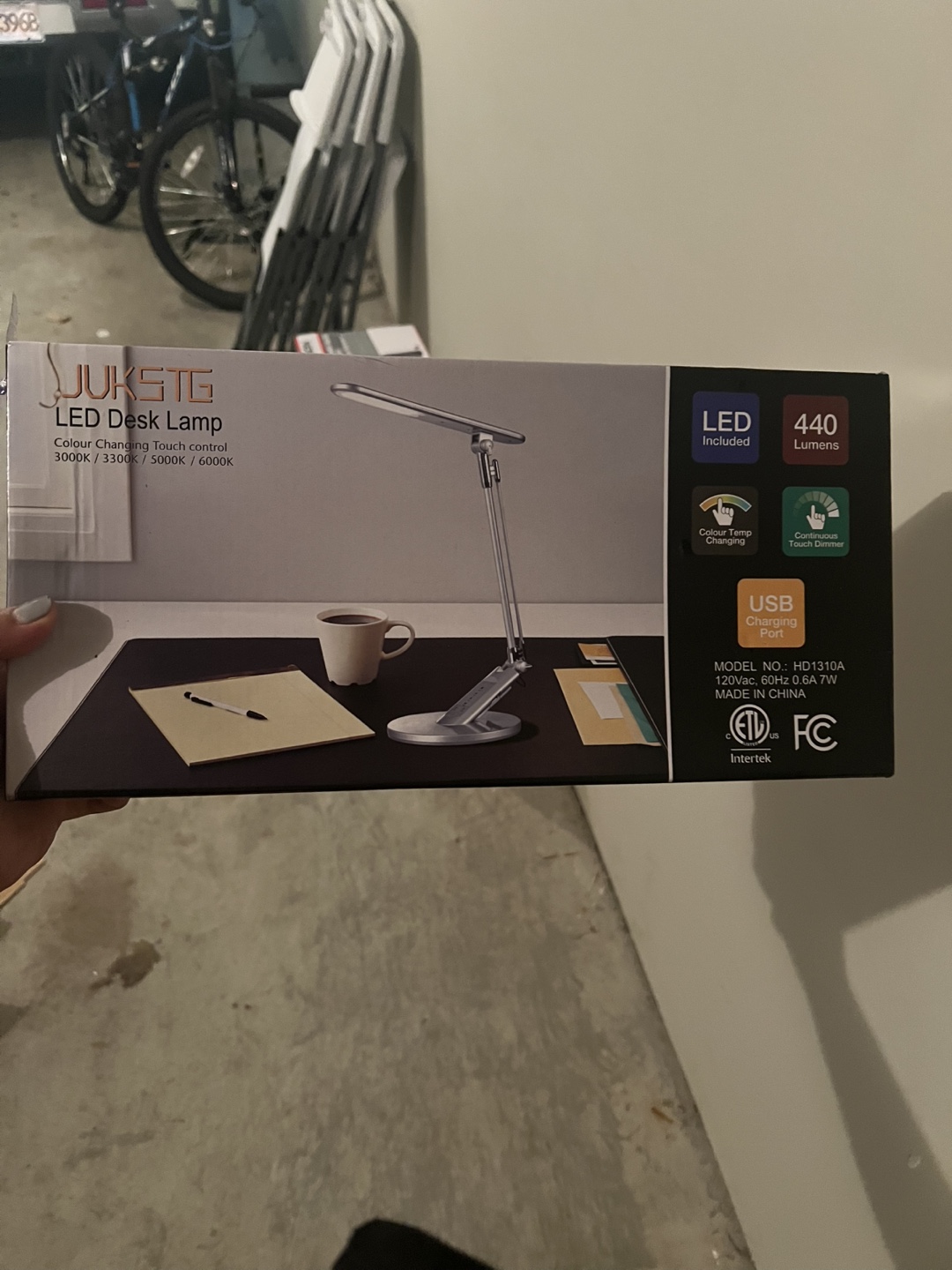 New LED Desk Lamp, Colour Changing