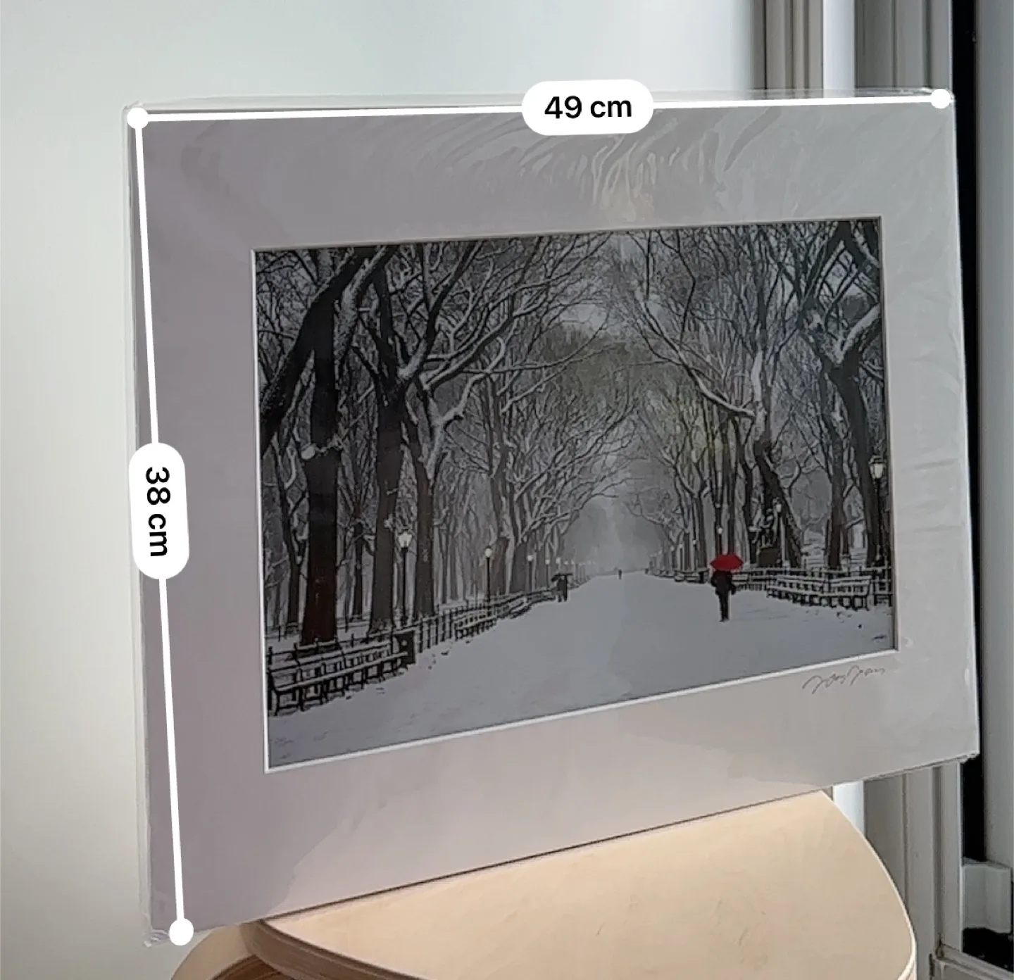 Fall and Winter Art Print - 49x38 cm thumbnail