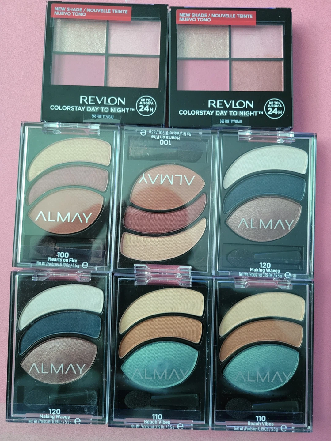 Palettes Yeux Revlon & Almay