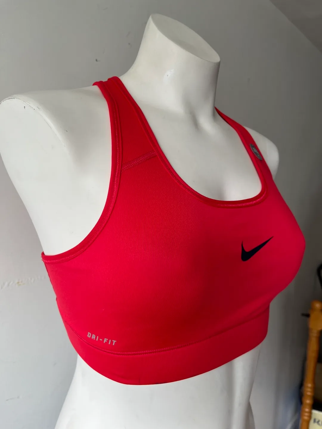 Nike Pro Red Sports Bra - Size M image indicator(2)