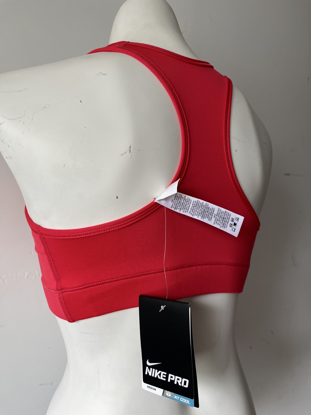 Nike Pro Red Sports Bra - Size M - photo 4