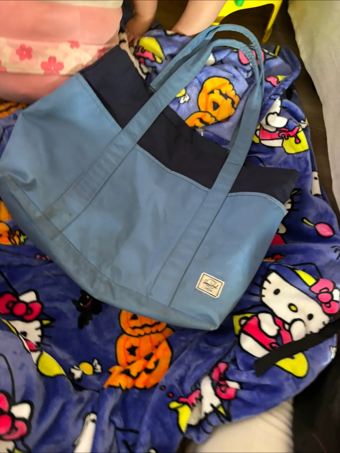 Herschel Tote Bag - Blue thumbnail