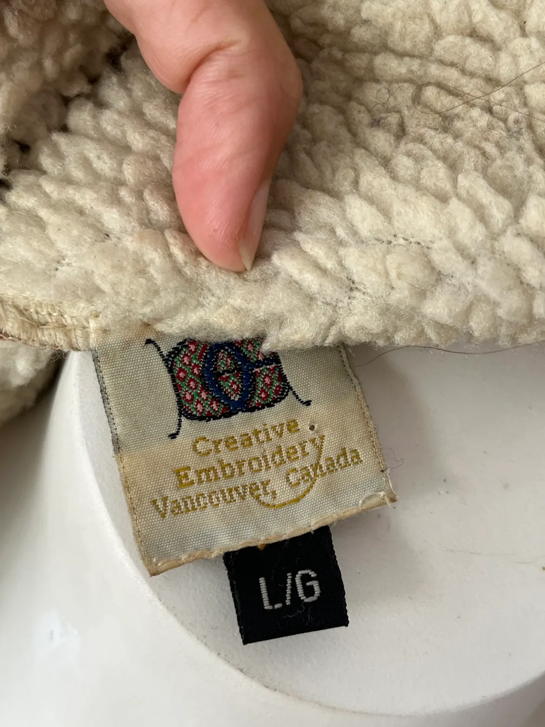 Vintage UBC Fleece Jacket - Size L/G image indicator(4)