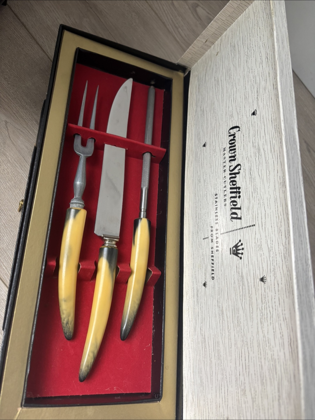 Crown Sheffield Master Cutlers Knife Set