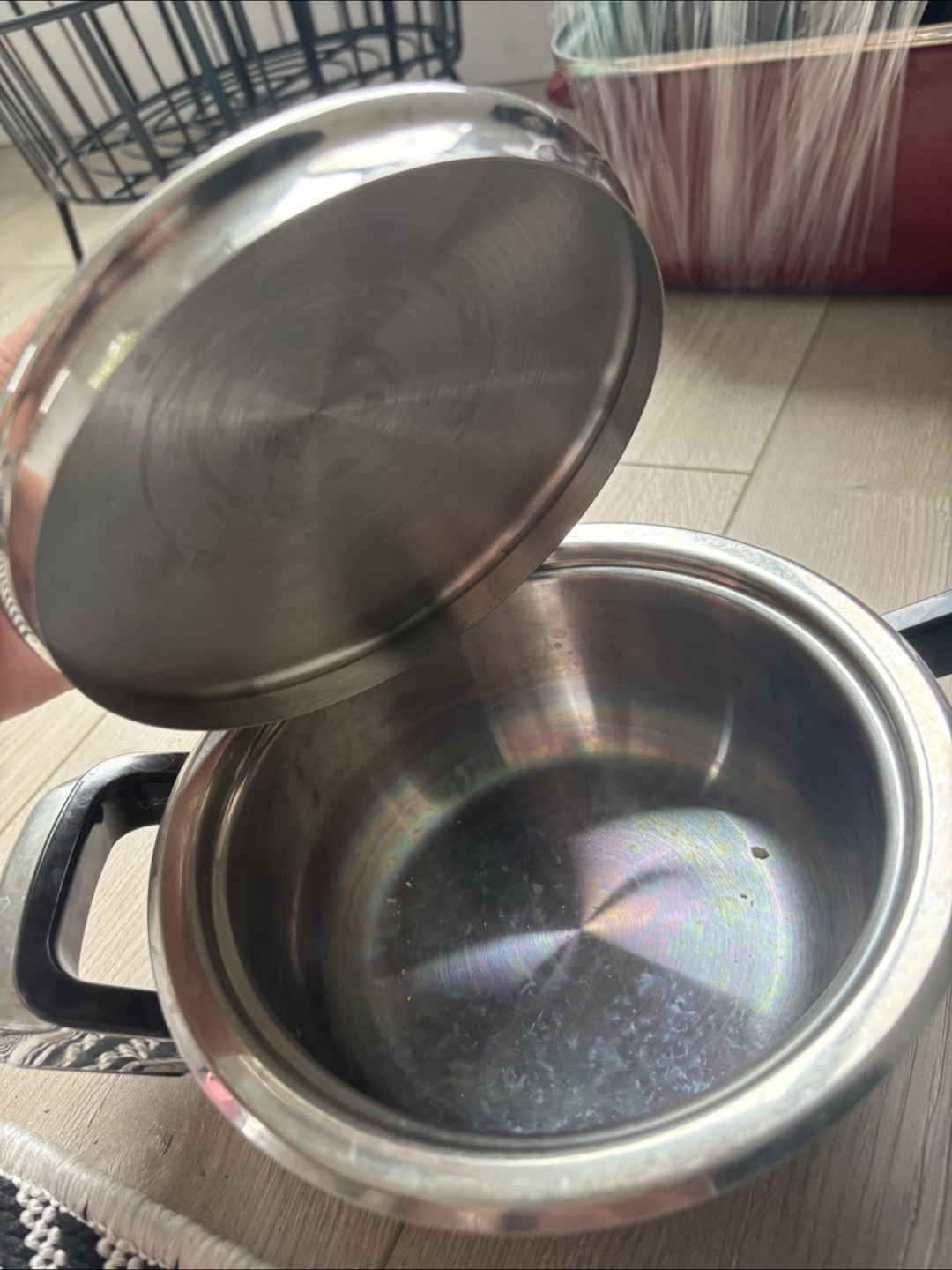 Nutri-Stahl Stainless Steel Pot with Lid - photo 2