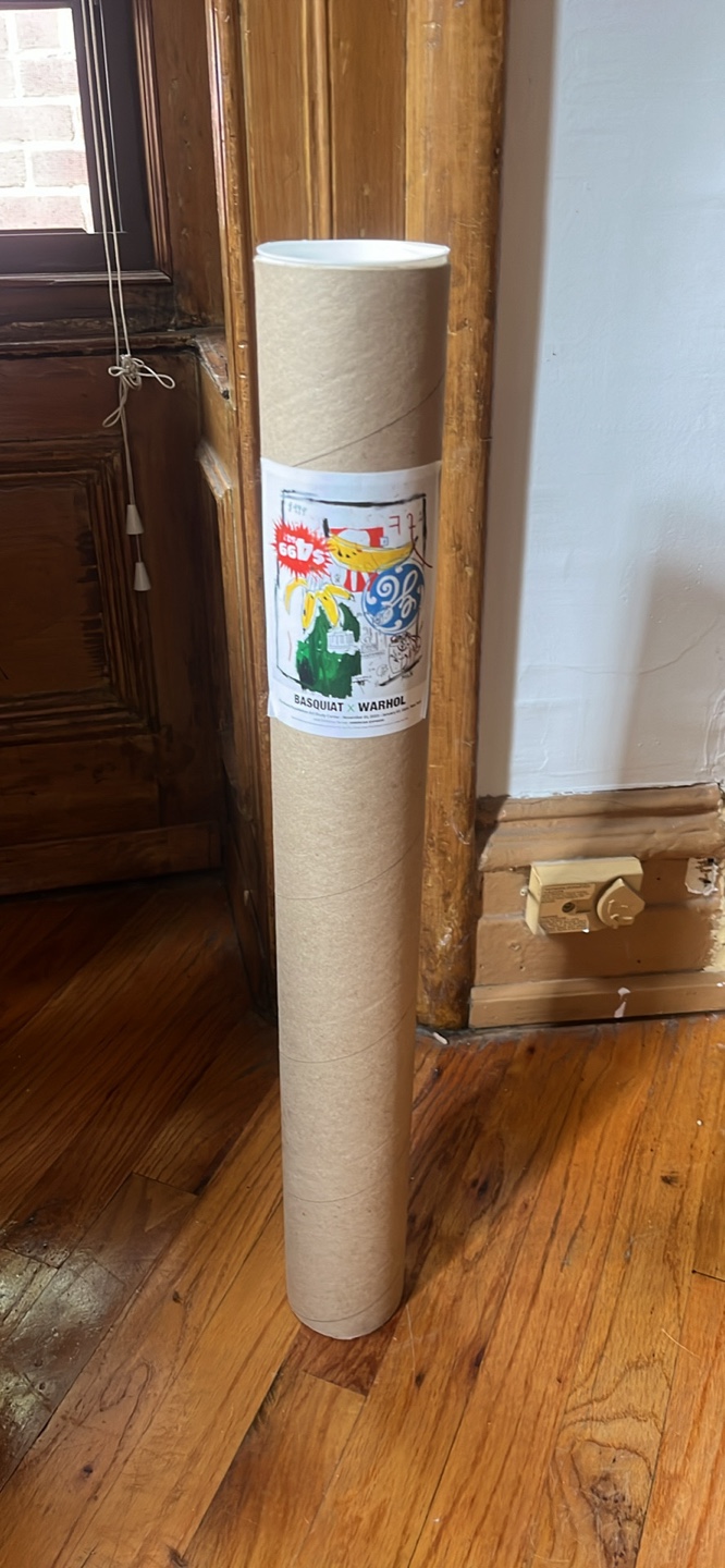 Basquiat x Warhol Exhibition Poster - photo 2