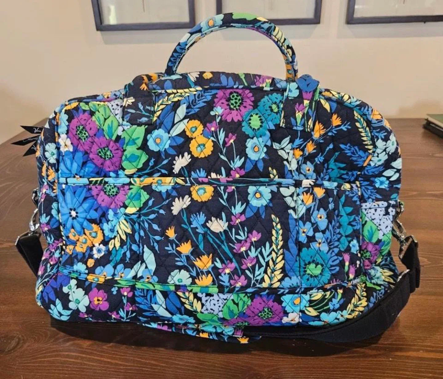 Vera Bradley midnight blues retired print weekender bag image indicator(2)