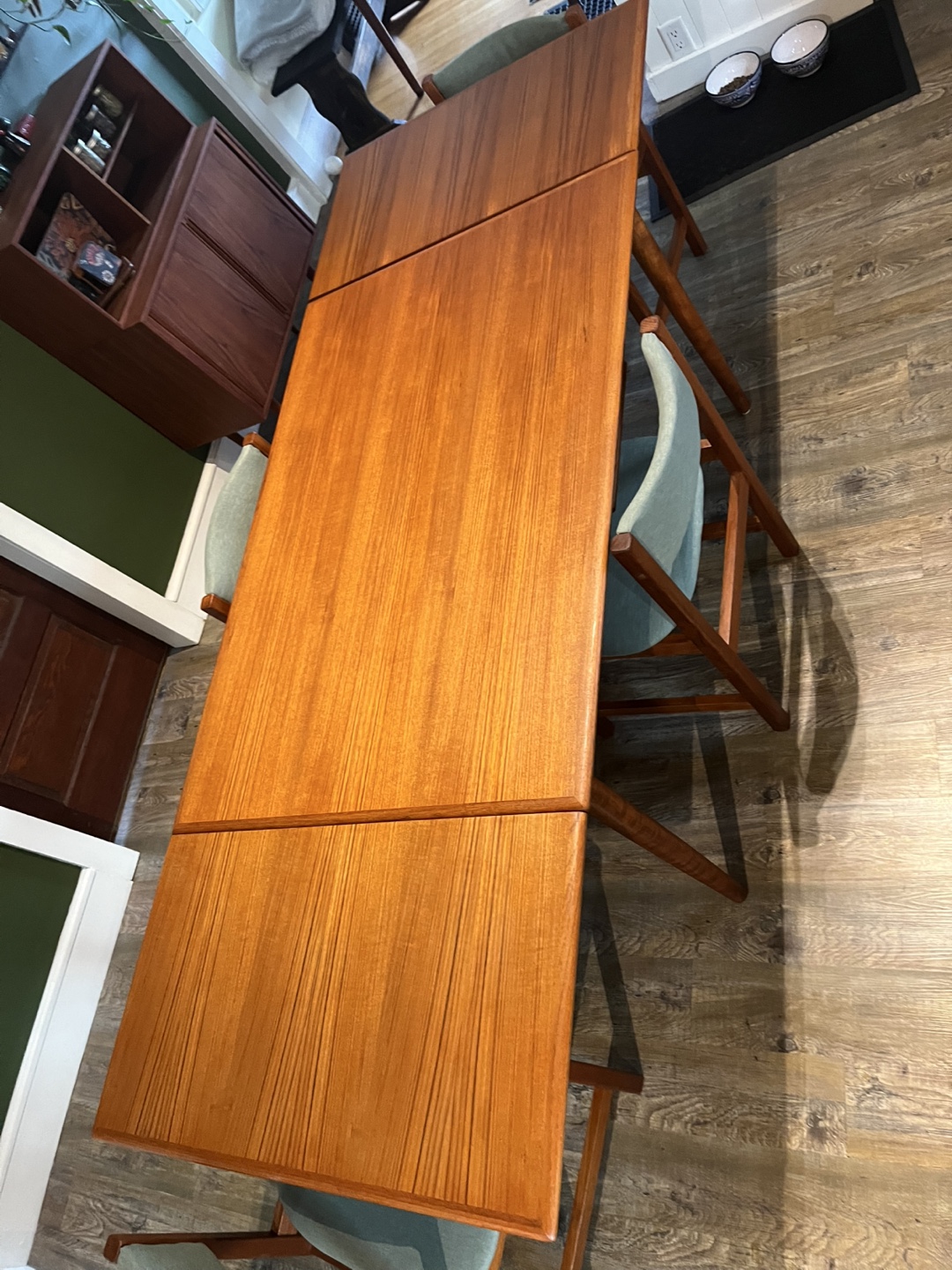 Restored BRDR FURBO Danish Teak dining set - photo 2