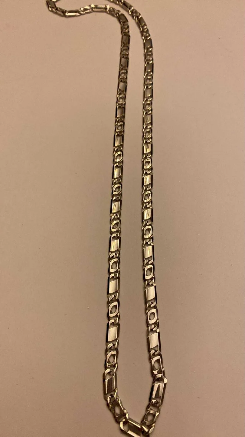 Real Silver Chain Necklace thumbnail