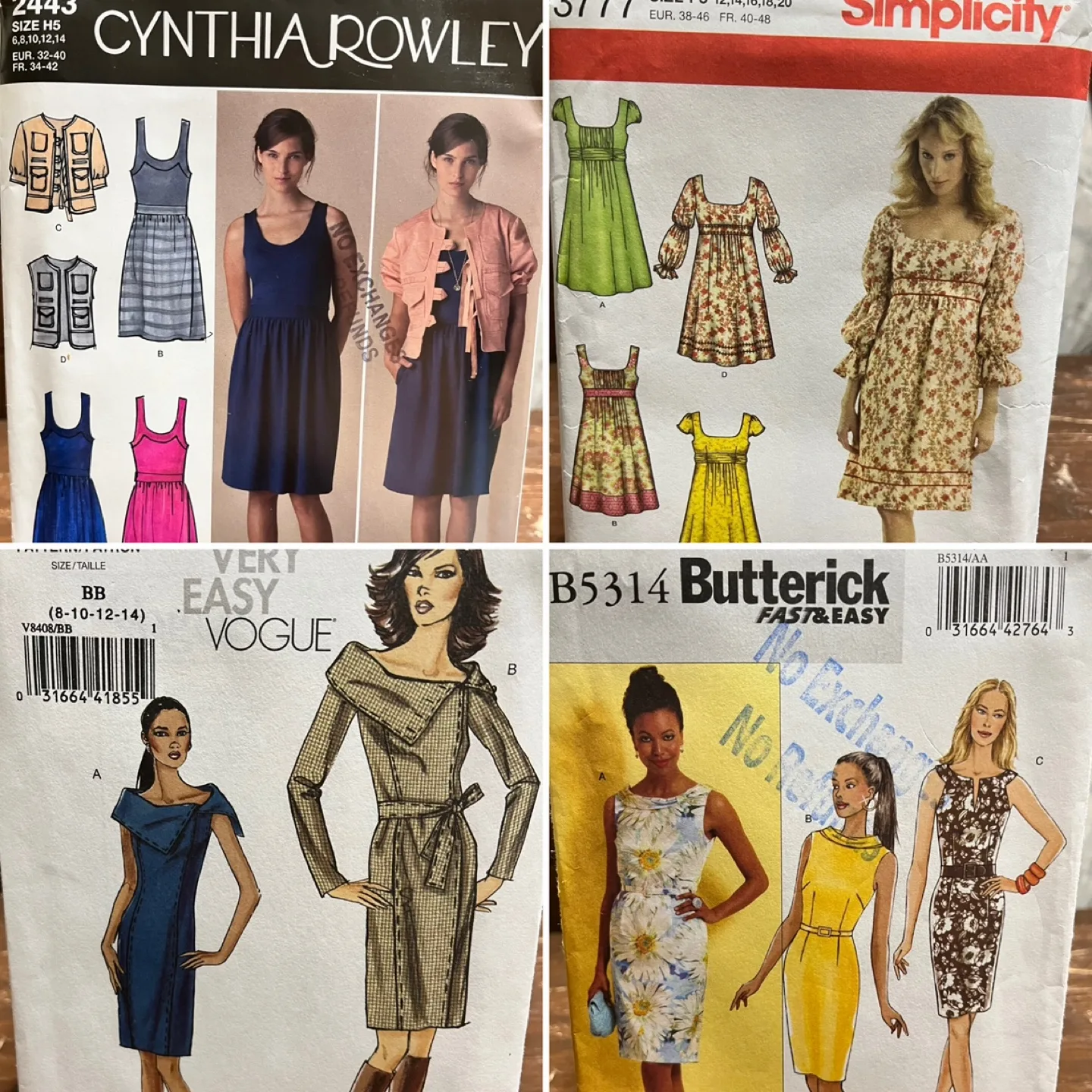NEW Sewing Patterns *Dresses 2* thumbnail