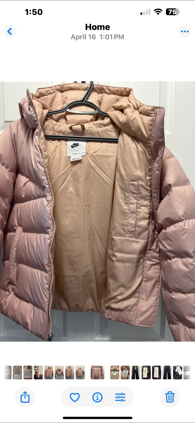 Nike Puffer Jacket - Size M image indicator(7)