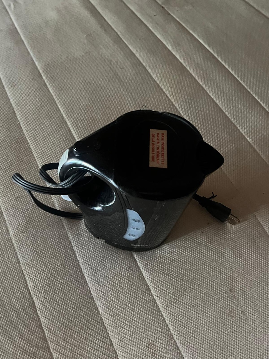 Salton 1L Electric Kettle - Black
