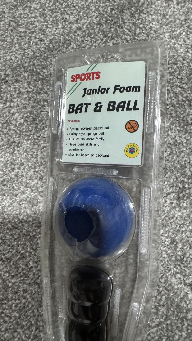 Sports Junior Foam Bat & Ball Set - photo 3