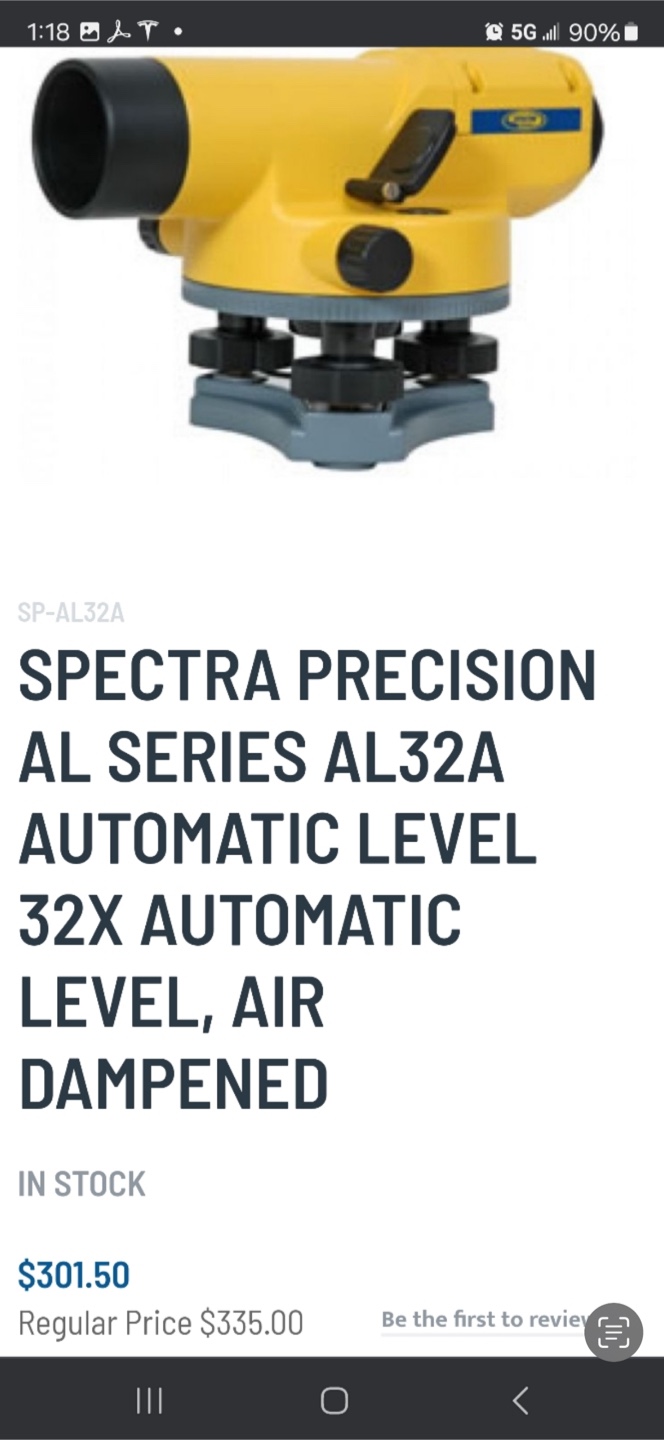 Boif AL25A Automatic Level