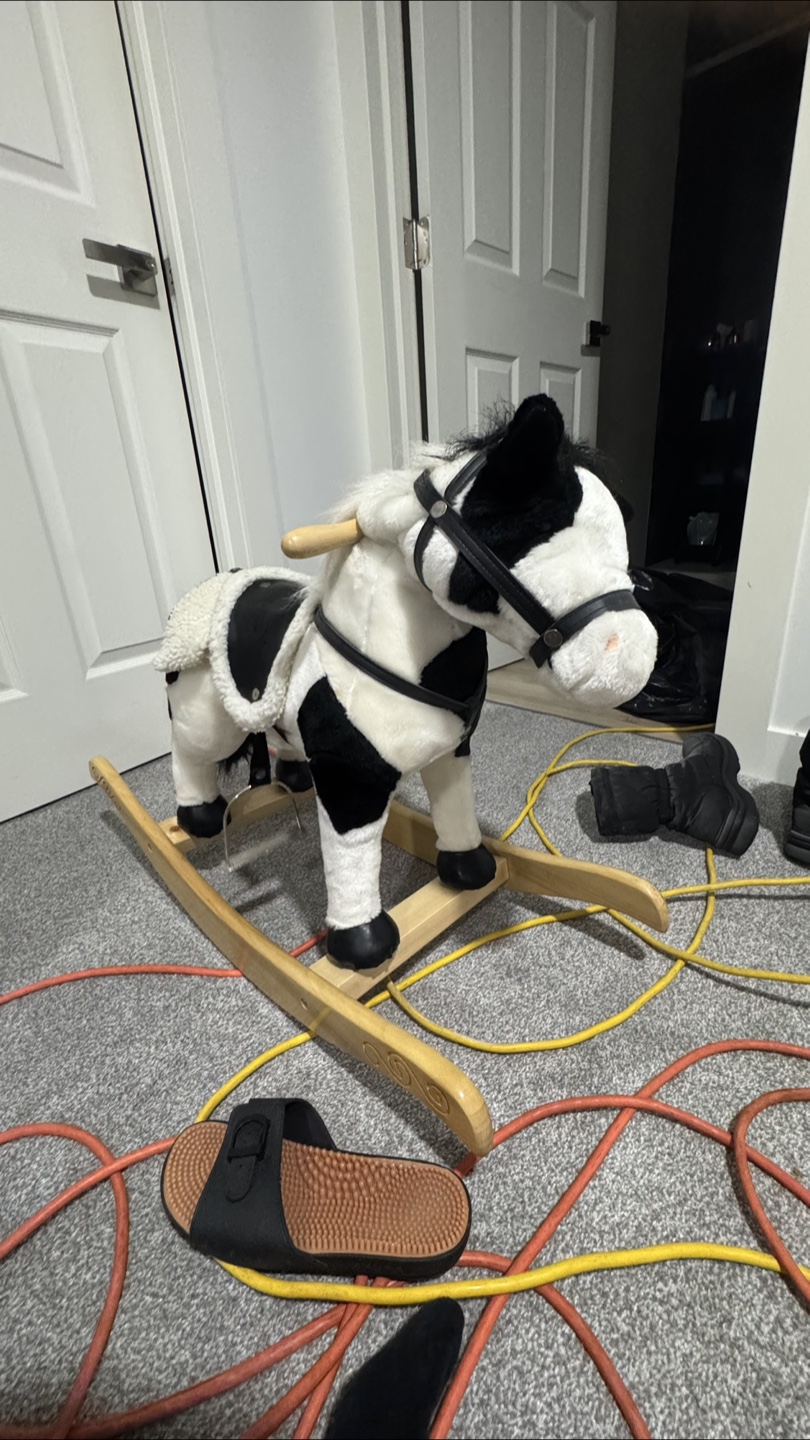 Animated Realistic Horse Sound Rocking Horse - photo 3