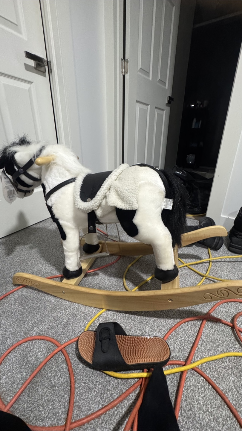Animated Realistic Horse Sound Rocking Horse - photo 2