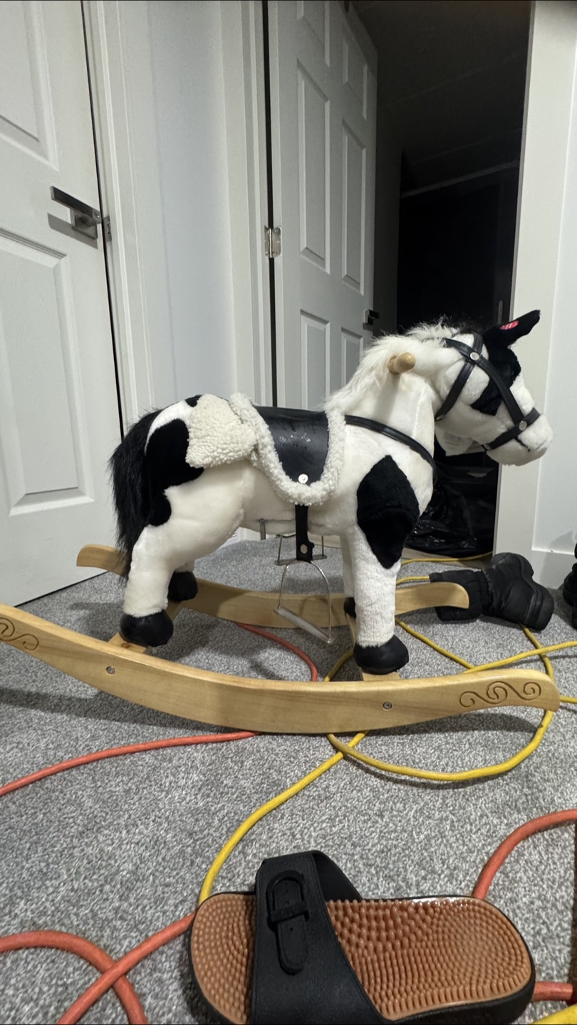 Animated Realistic Horse Sound Rocking Horse - photo 4