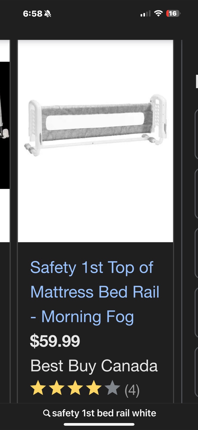 Safety 1st Top of Mattress Bed Rail - photo 5