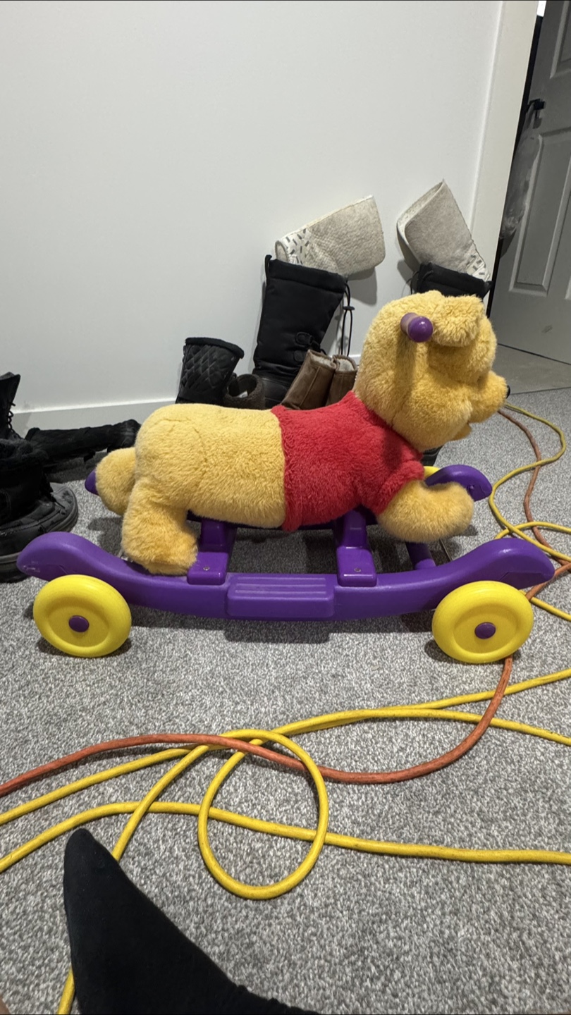 Winnie the Pooh Plush Rocker Toy