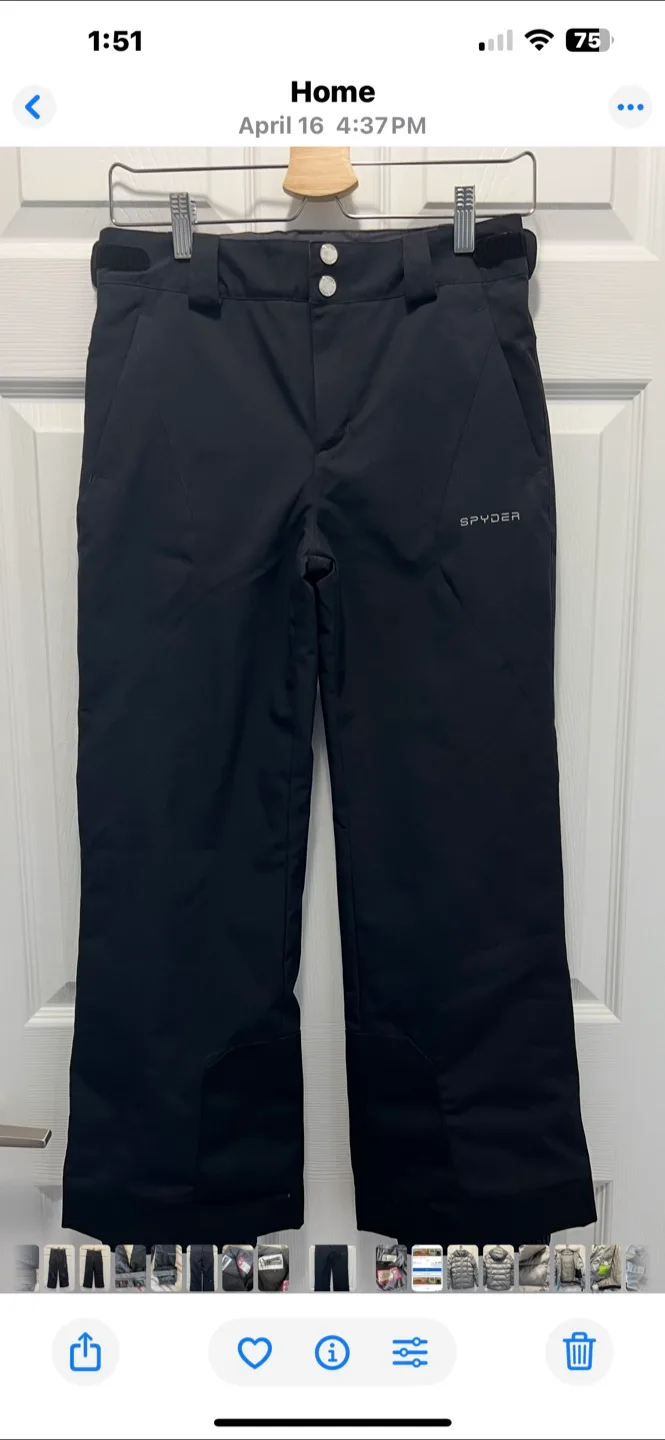Spyder ski pants image indicator(5)