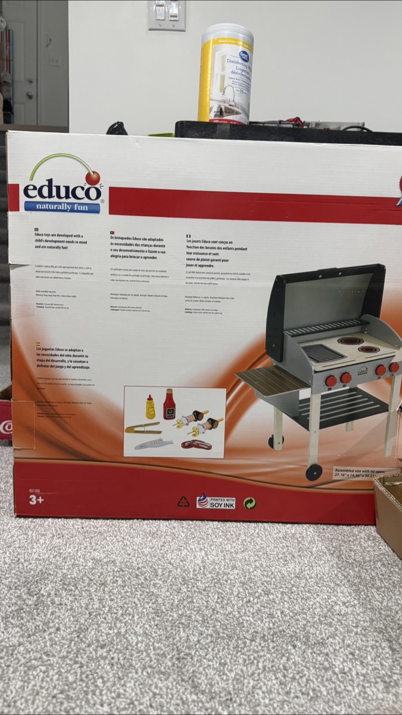 Educo My Backyard BBQ Set with Accessories - photo 3