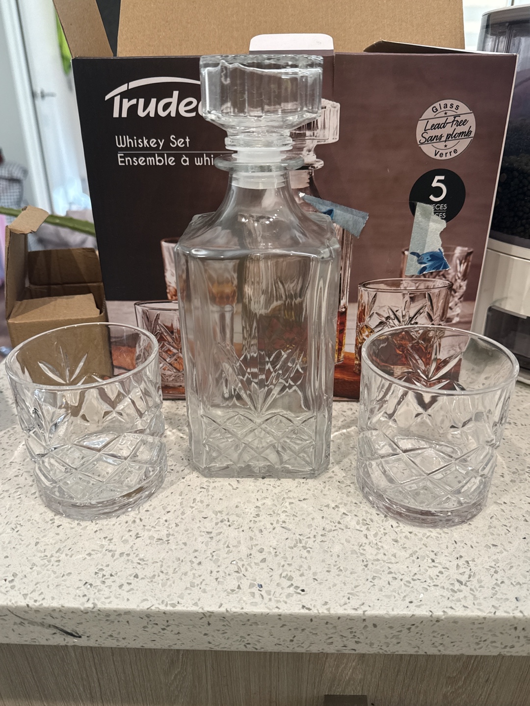 Trudeau Whiskey Set - 5 Piece - photo 3
