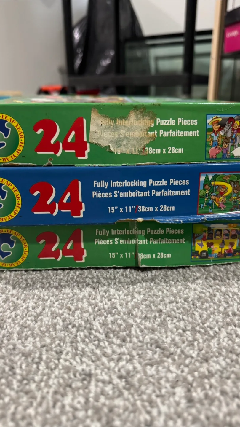 3 My First Puzzle 24 Piece Sets thumbnail
