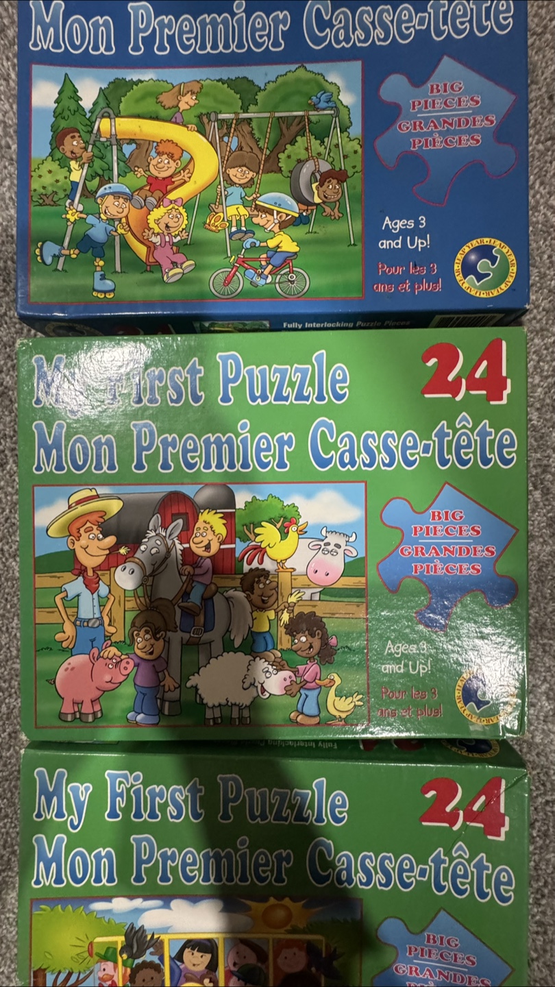3 My First Puzzle 24 Piece Sets - photo 4