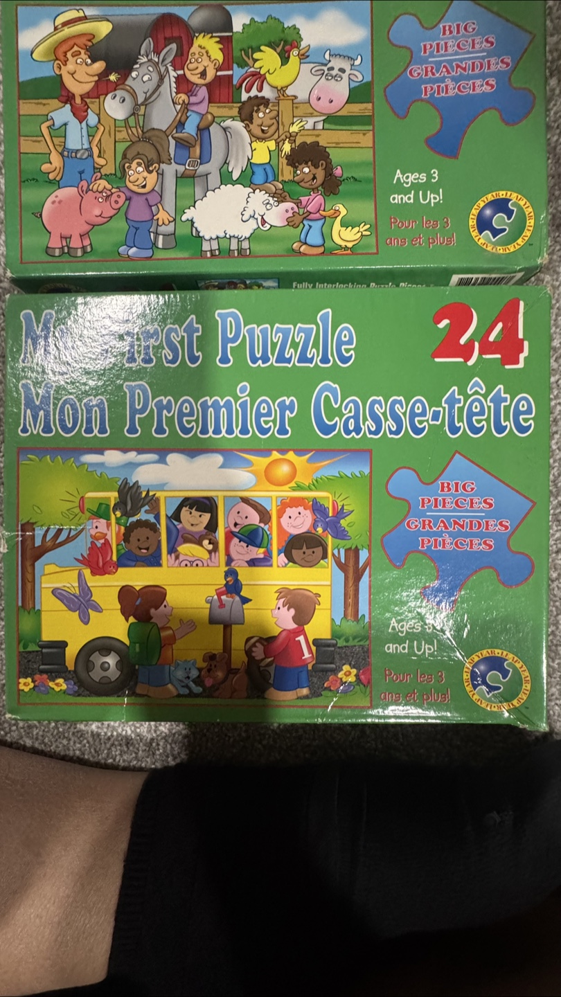 3 My First Puzzle 24 Piece Sets - photo 3