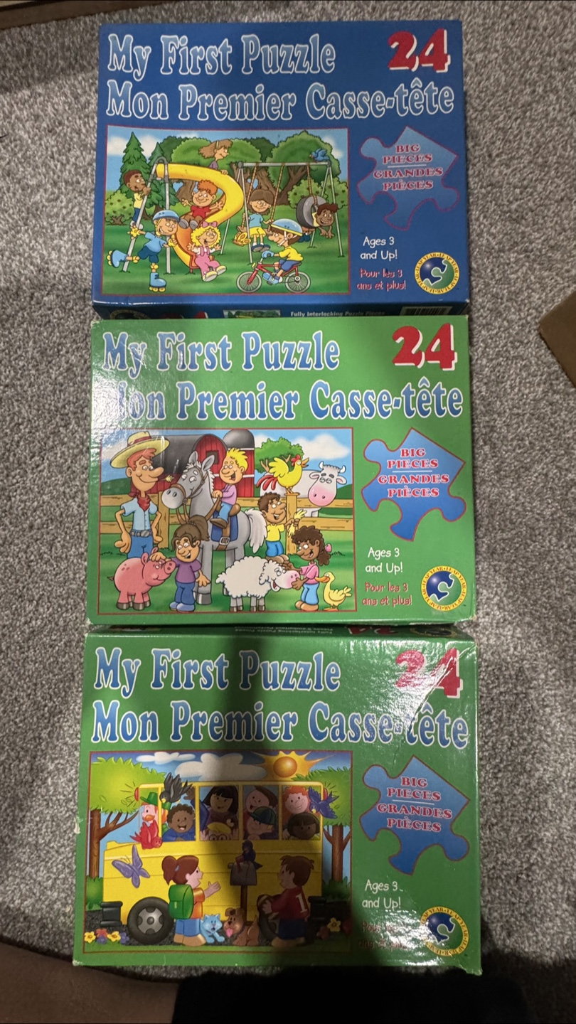 3 My First Puzzle 24 Piece Sets - photo 5