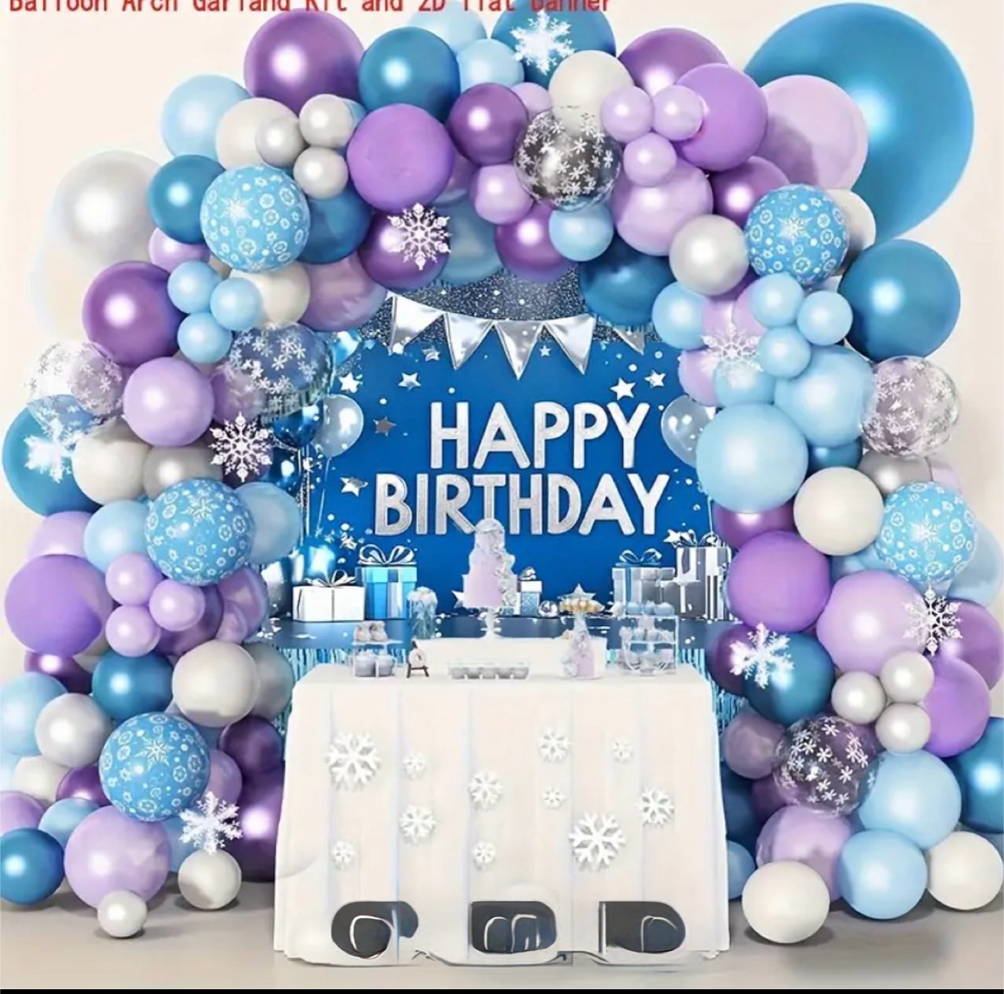 Balloon Arch Garland decoration for birthday party - photo 5