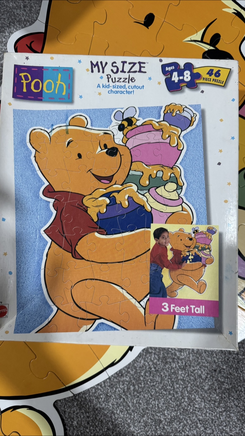 Pooh My Size Puzzle - 46 Piece - photo 3